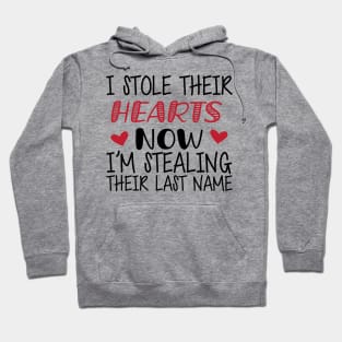 Adoption - I stole their heart now I'm stealing their last name Hoodie